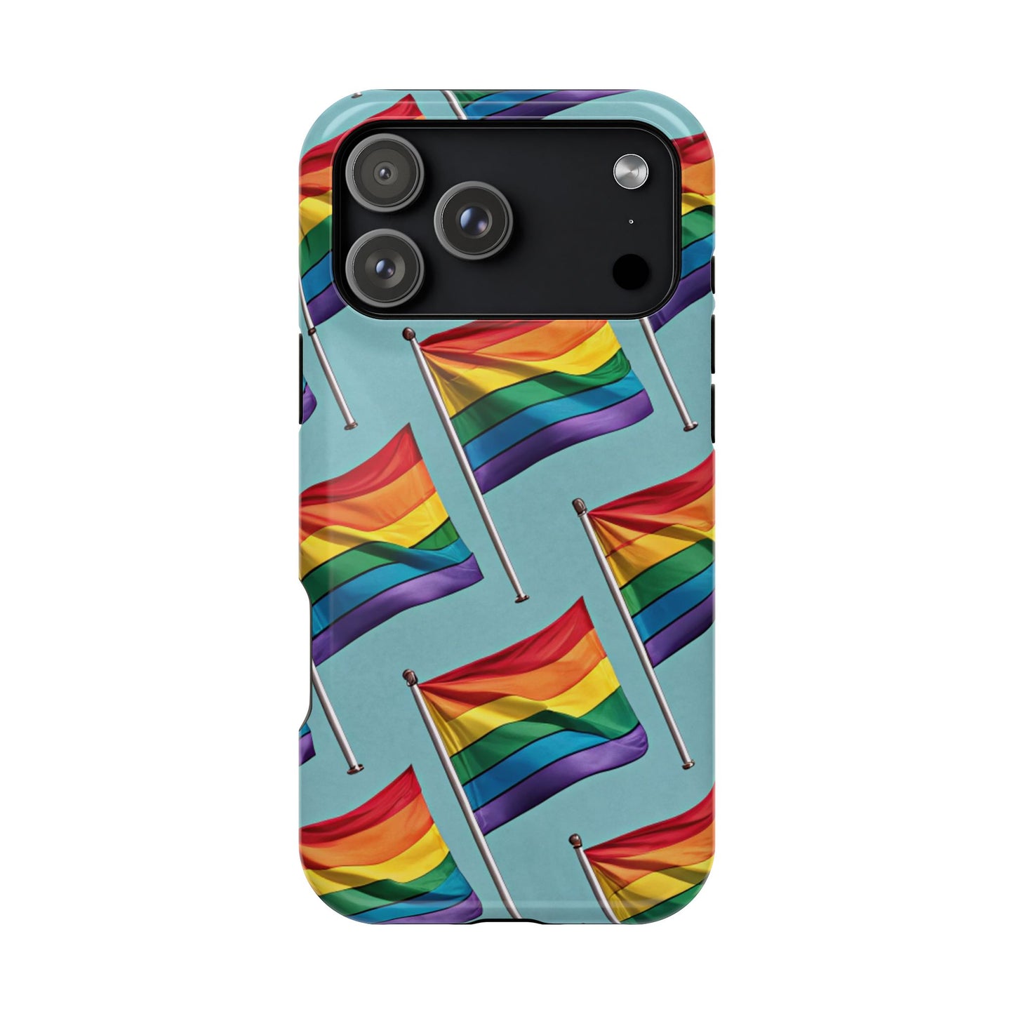 Celebrate Pride Flag iPhone Case