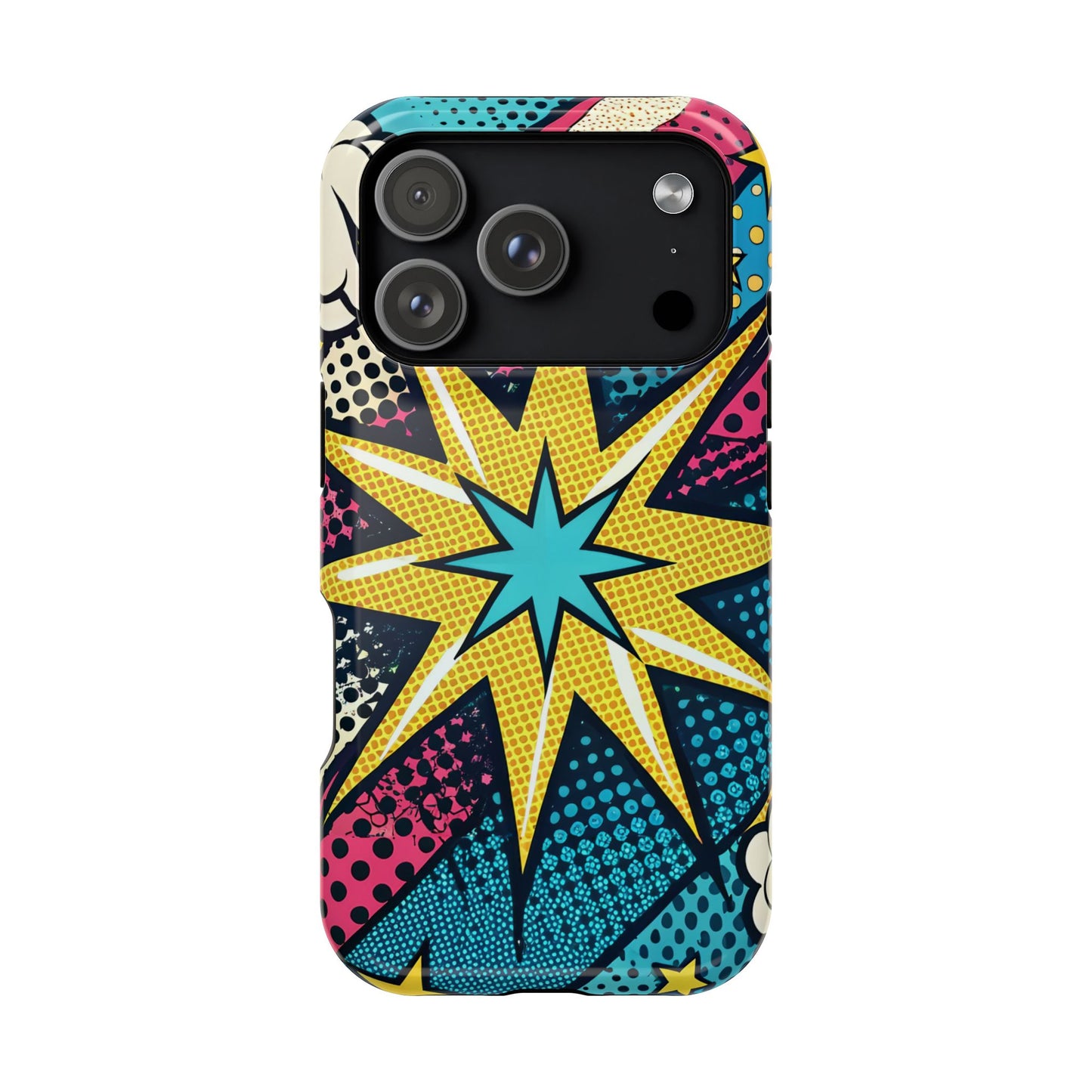 Pop Art Starburst Design iPhone Tough Case