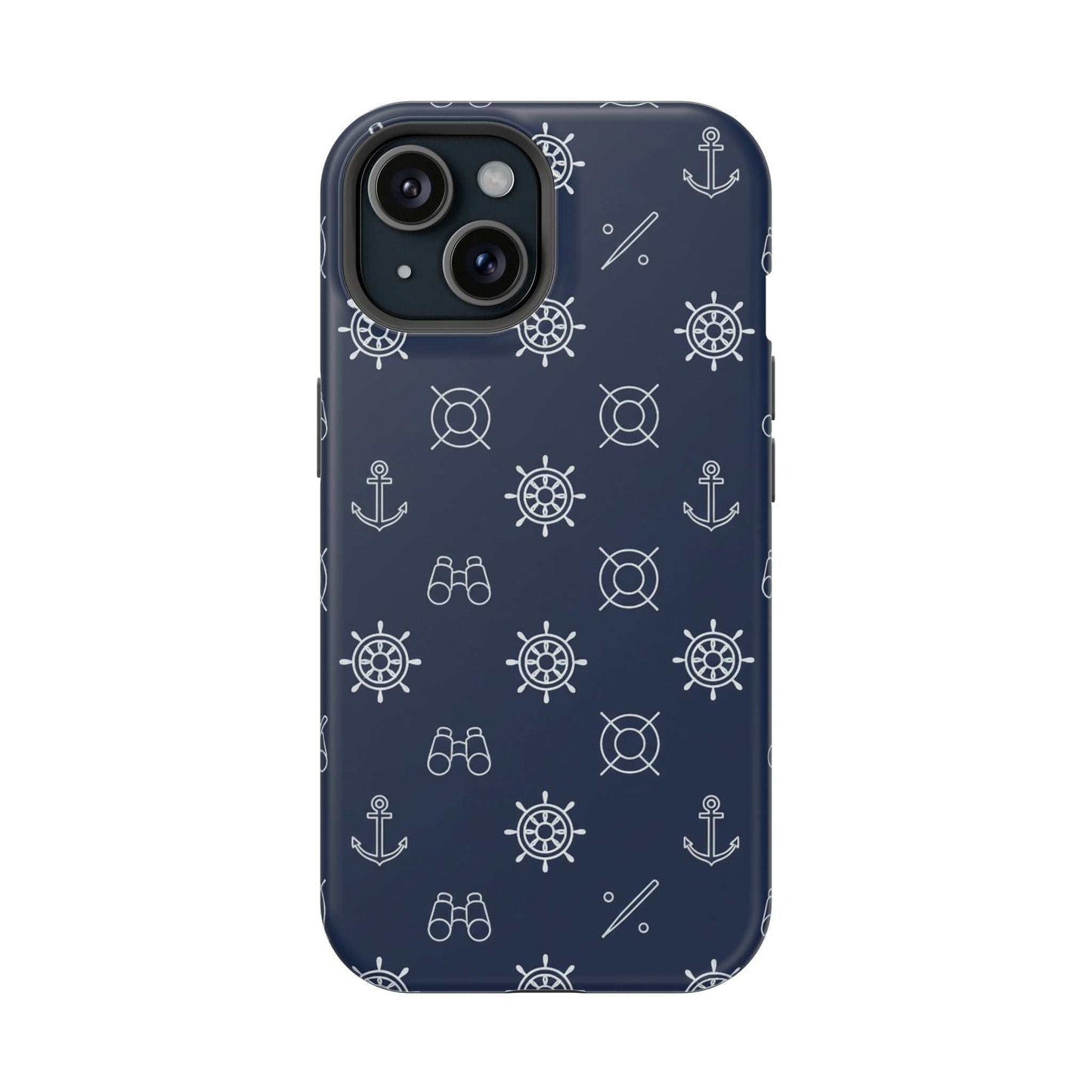 Minimalist Nautical iPhone Case — Magnetic Impact-Resistant Phone Case
