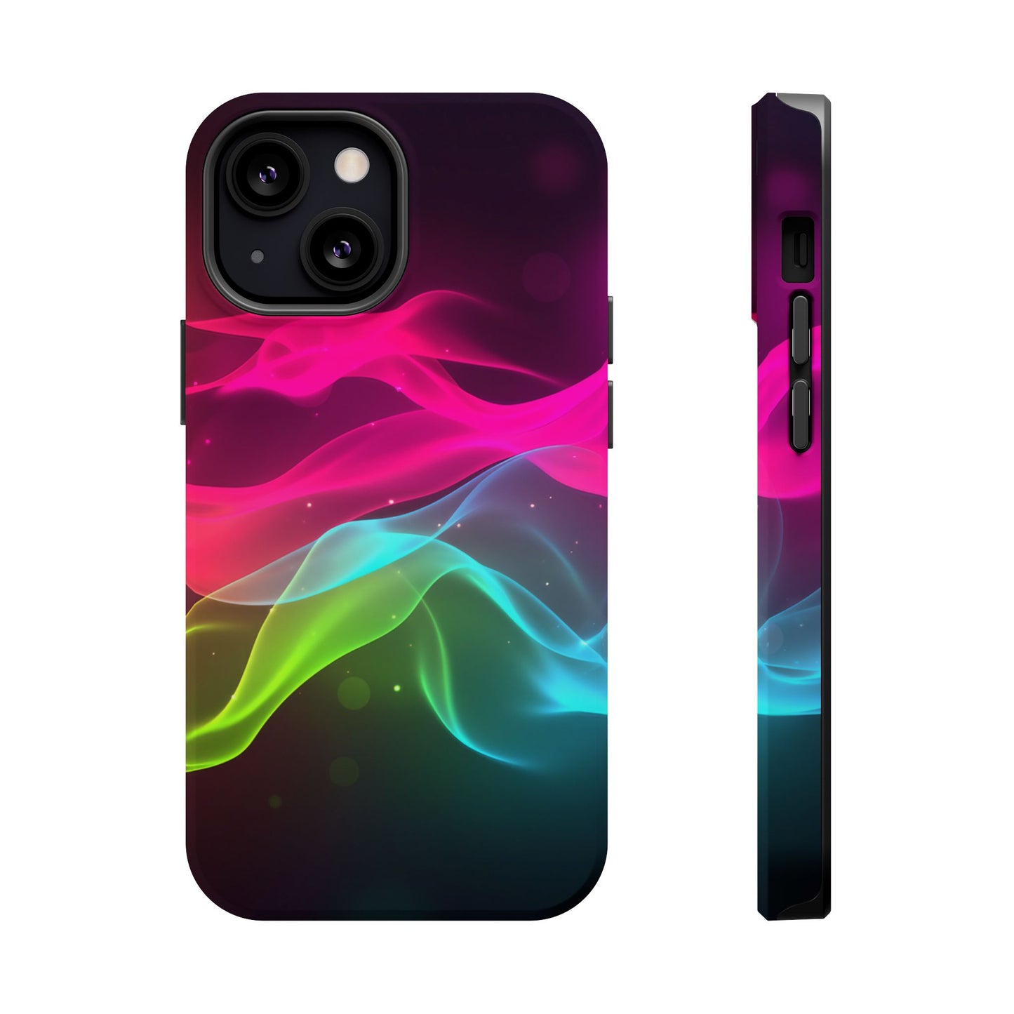 Ride the Rainbow Wave iPhone Tough Case