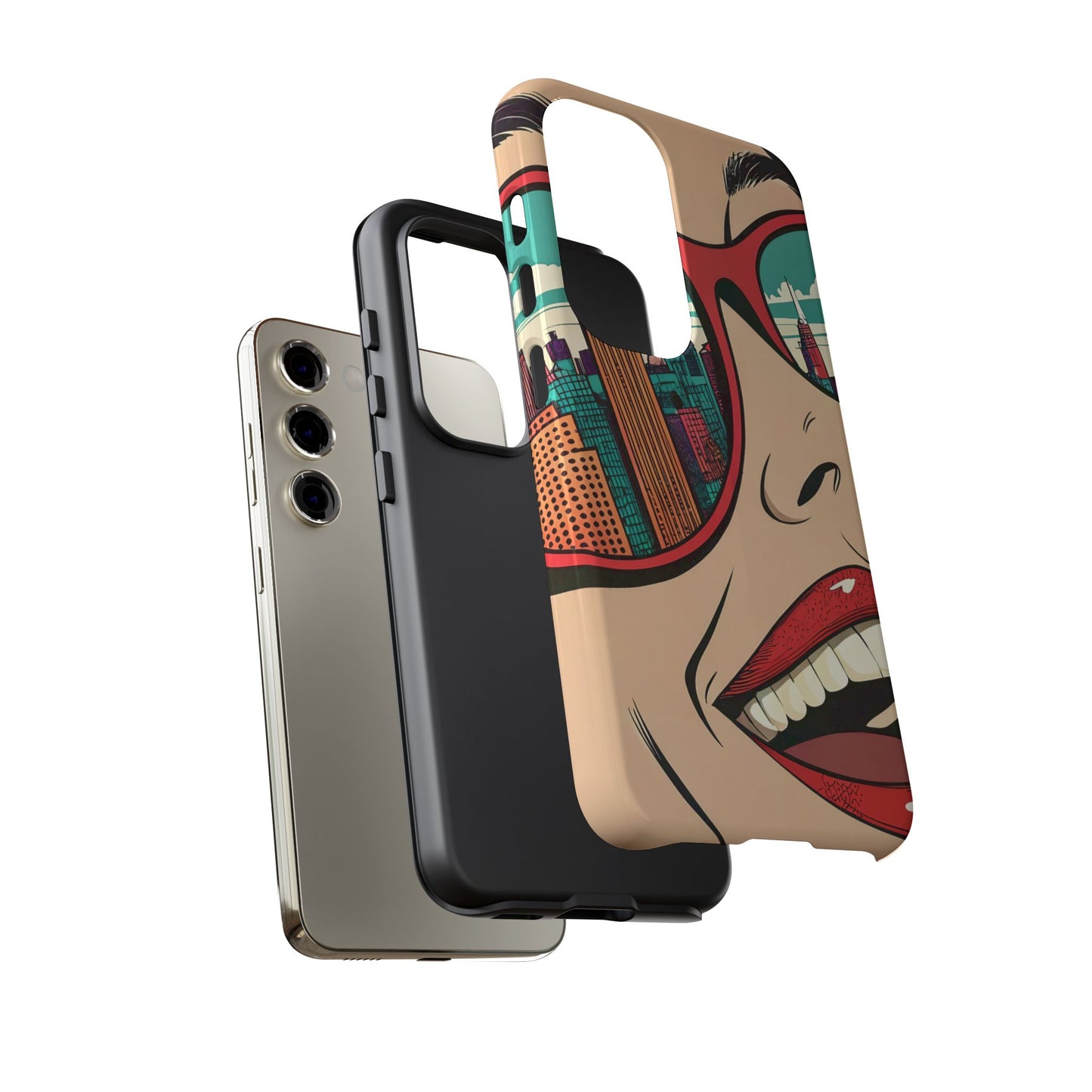 City View Pop Art Samsung Phone Case