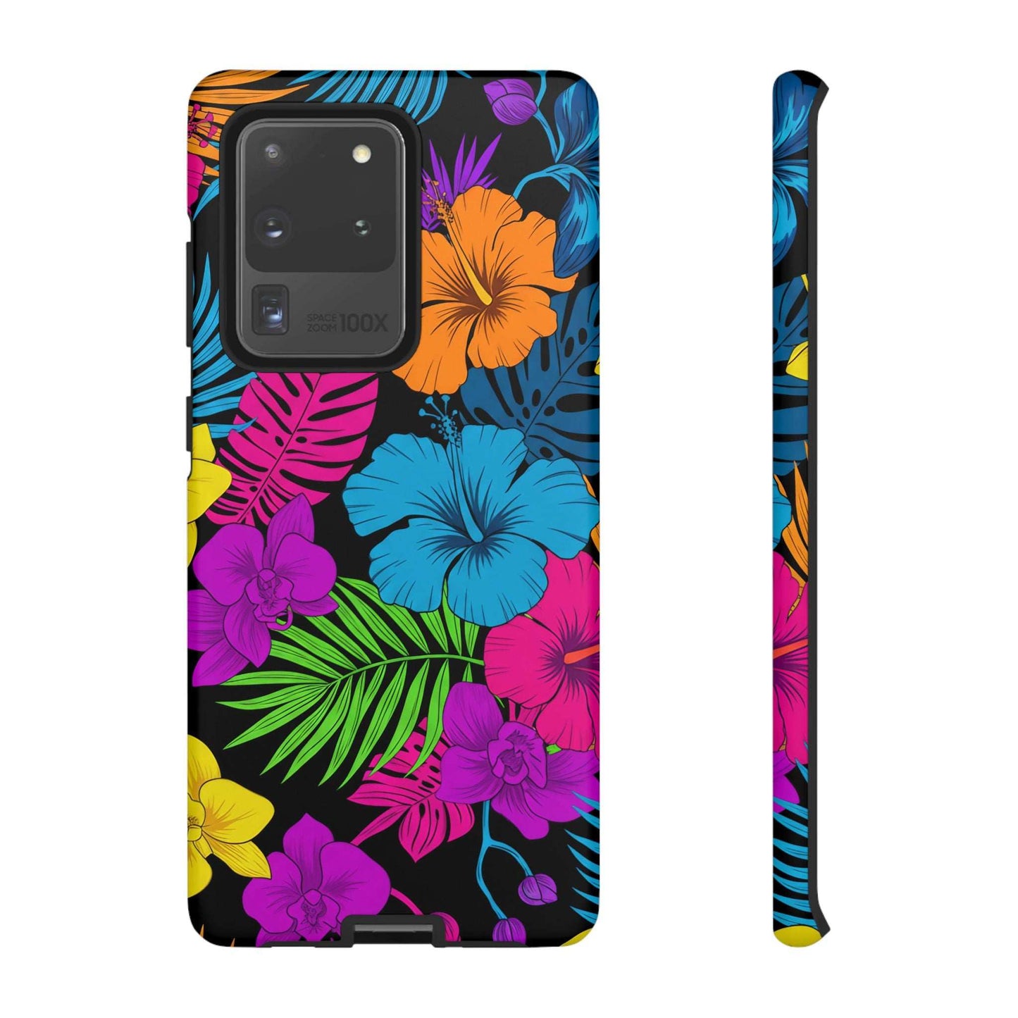 Modern Tropical Floral Design Samsung Phone Case