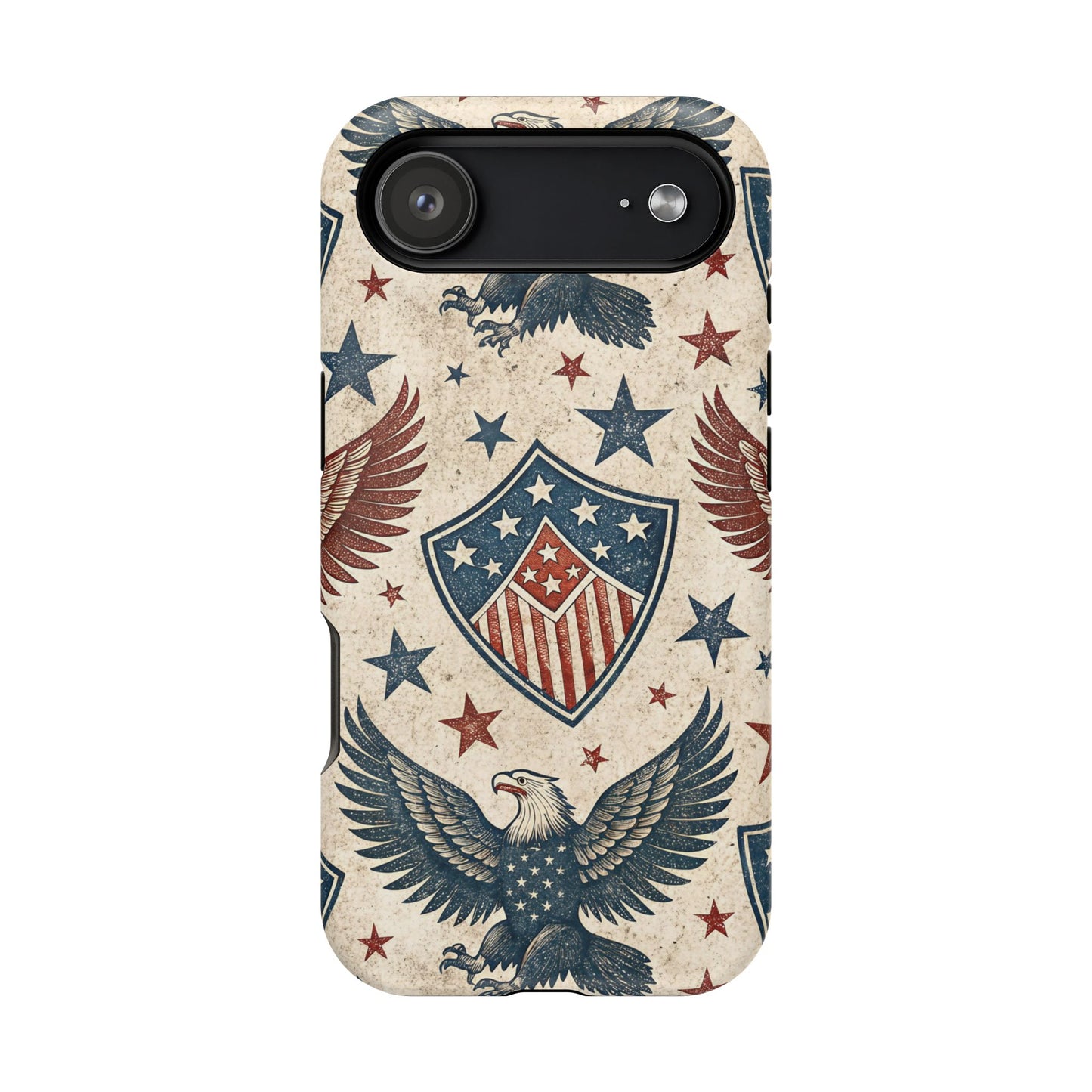 Vintage American Pride iPhone Tough Case