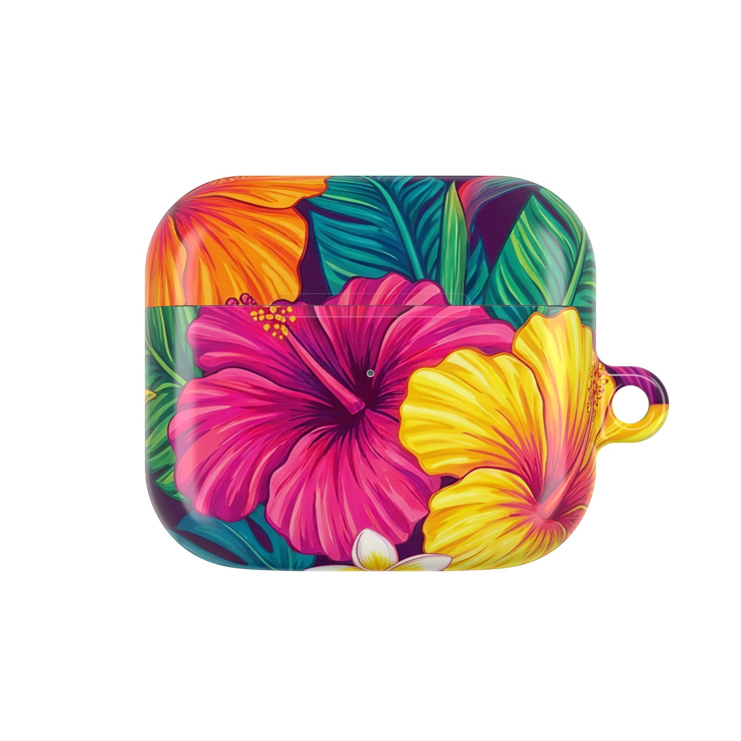 Vibrant Tropical Floral AirPod Case