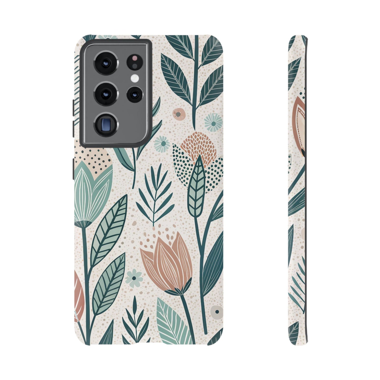 Swedish Inspired Floral Design Samsung Phone Case