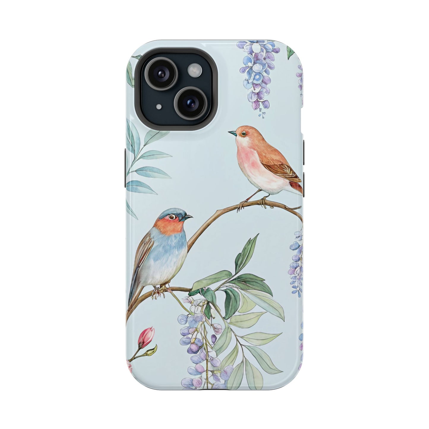 iPhone Tough Case - Spring Bird Design