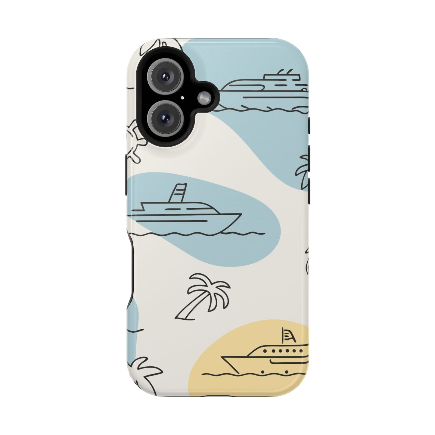 Retro Cruise Vacation iPhone Tough Case