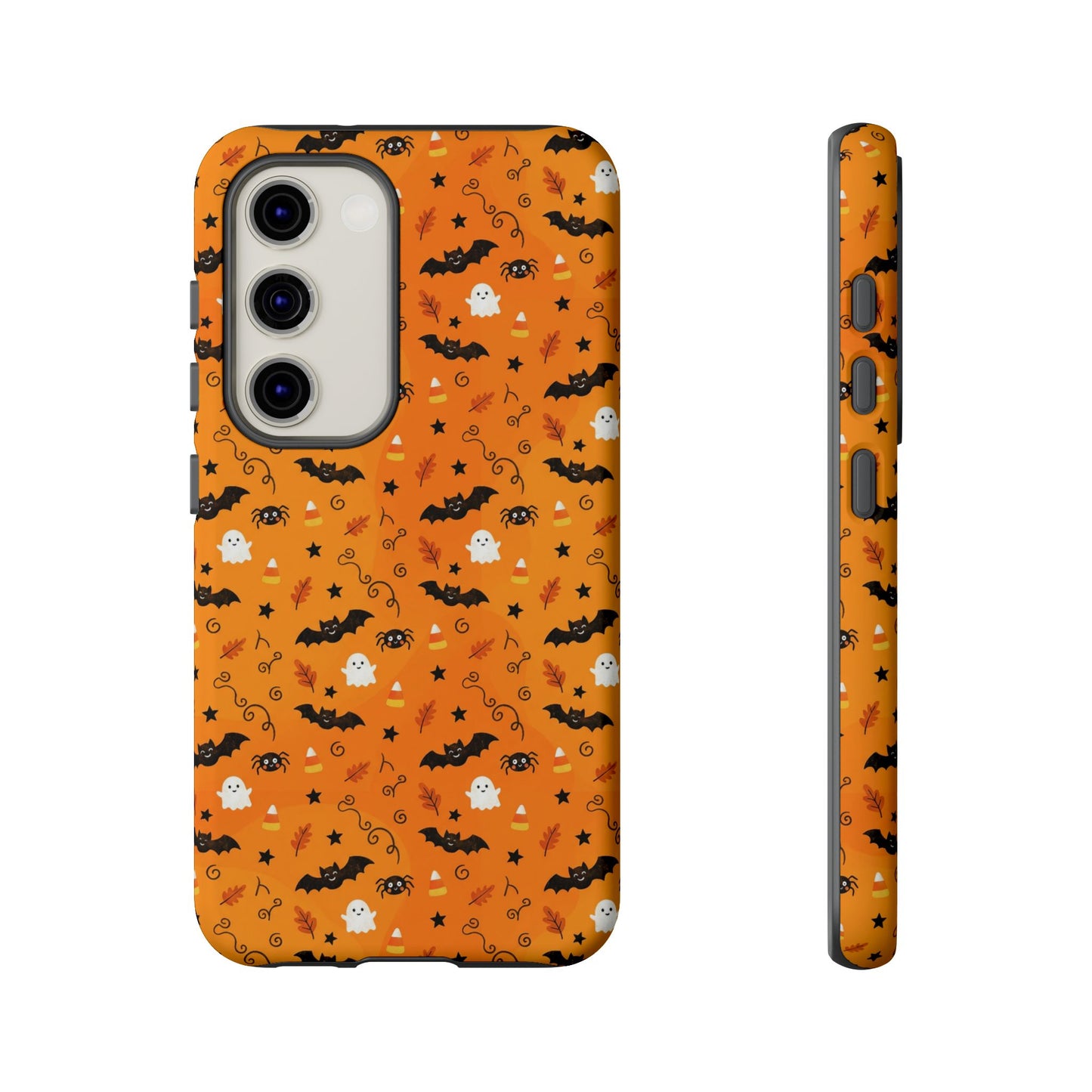 Boo-tiful Halloween Bat & Ghost Tough Phone Case