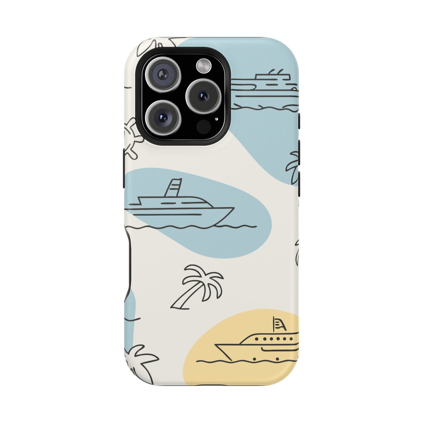 Retro Cruise Vacation iPhone Tough Case