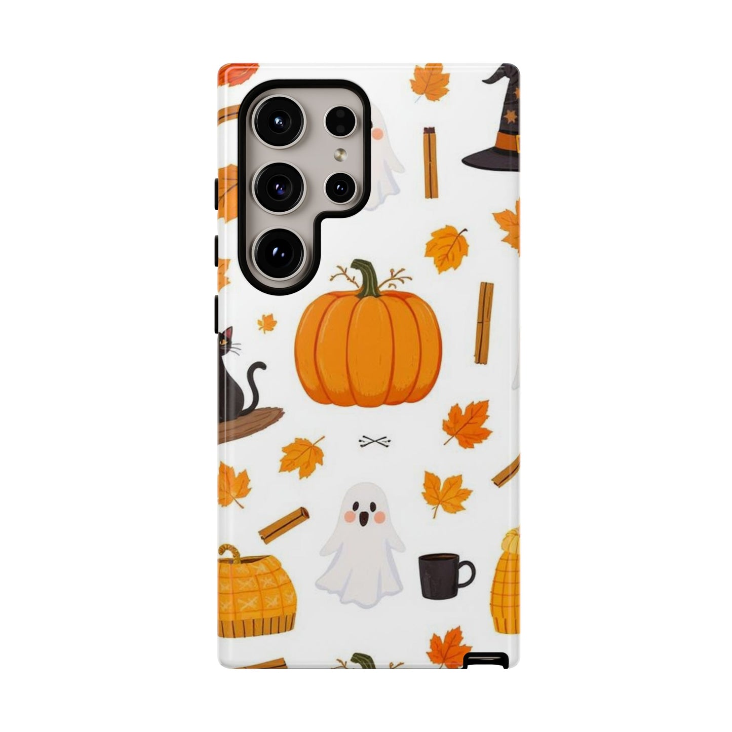 Pumpkins and Ghosts Samsung Tough Cases