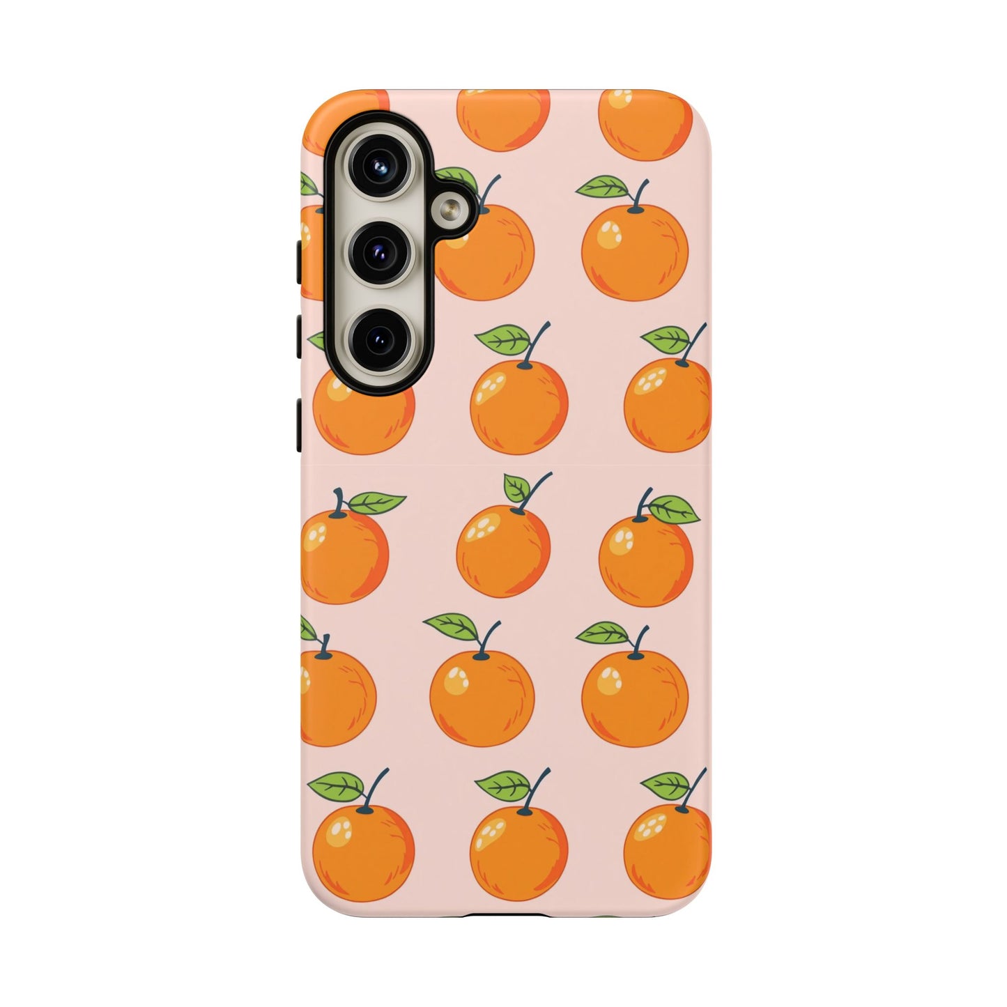 Orange Fruit Design Samsung Tough Phone Case