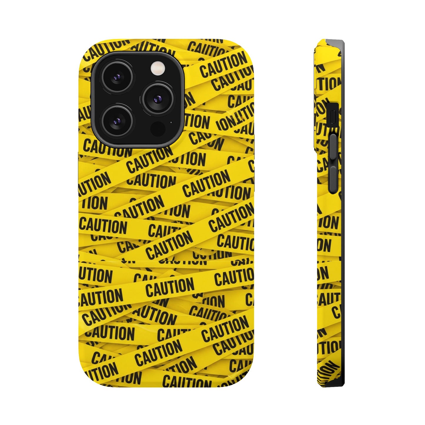 iPhone Tough Case - Caution Tape Design
