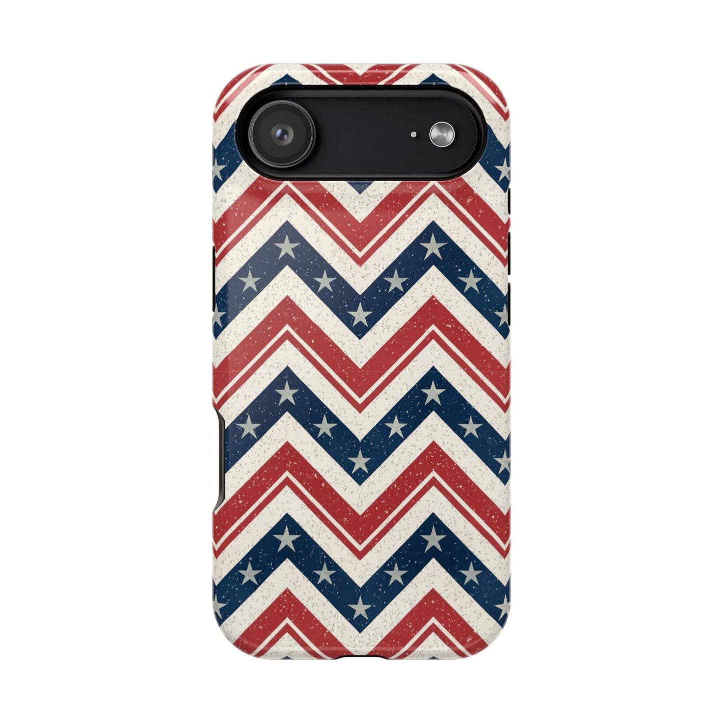 Vintage Patriotic Design iPhone Tough Case