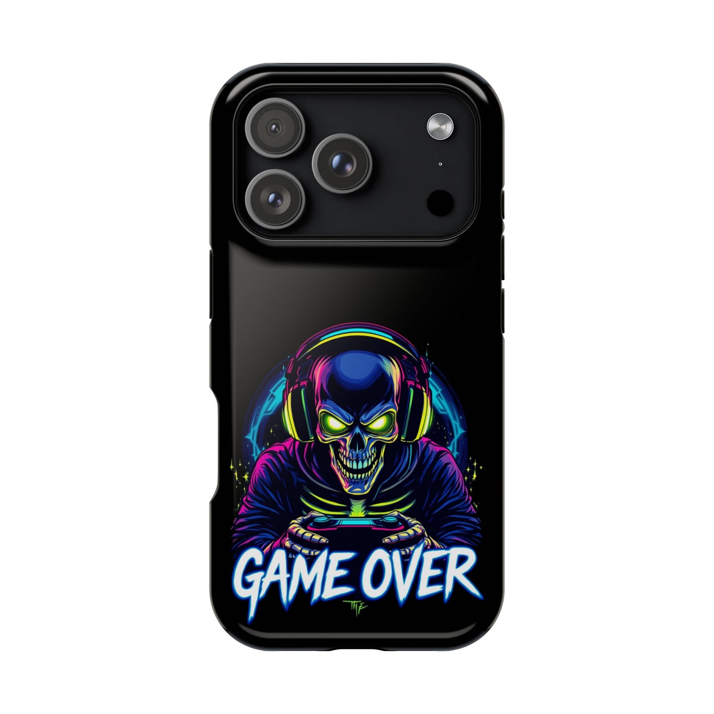Game Over Gamer iPhone Tough Case - Durable MagSafe® Compatible Cover