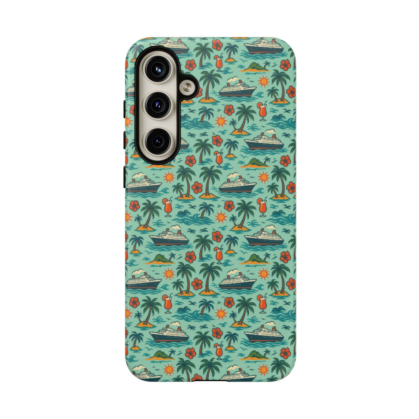 Tropical Cruise Design Samsung Phone Case