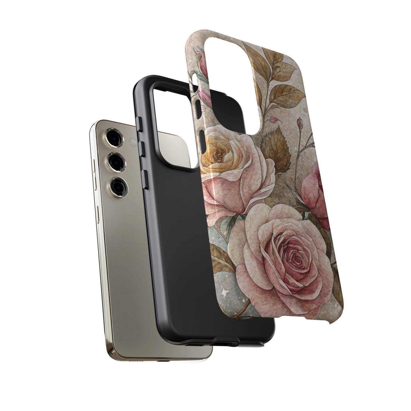 Vintage Rose Samsung Phone Case