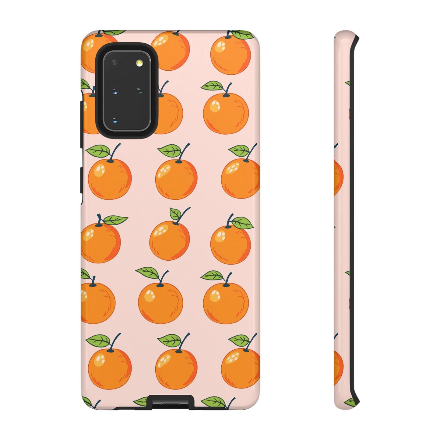Orange Fruit Design Samsung Tough Phone Case
