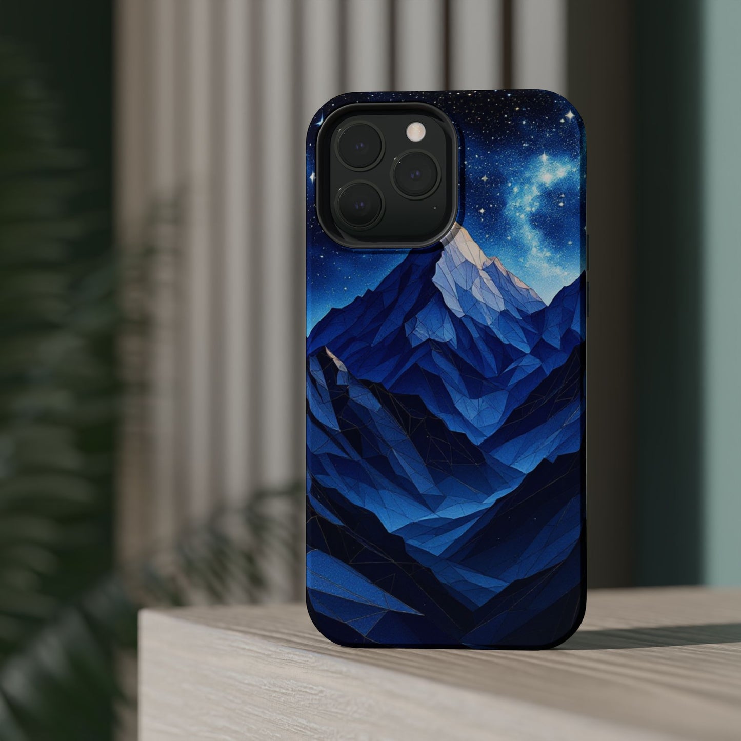 Blue Mountain Tough iPhone Case