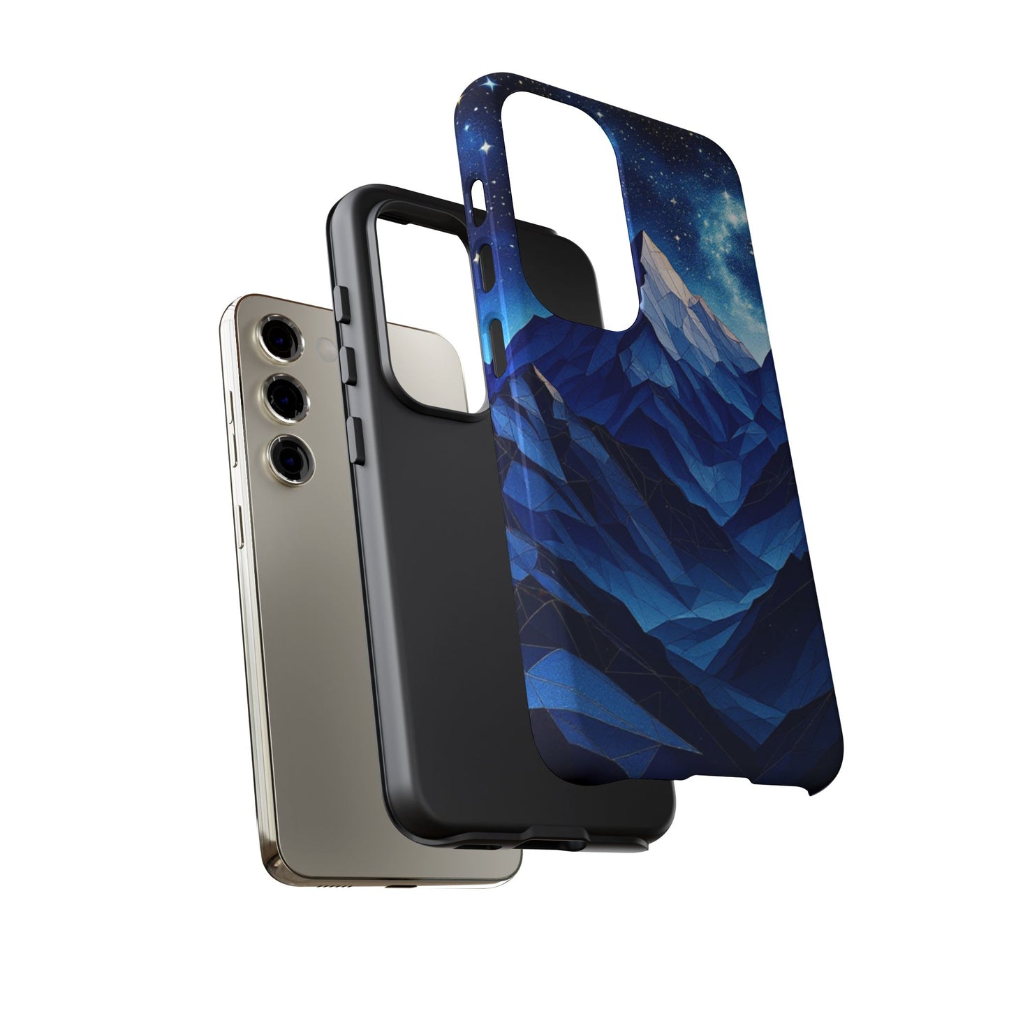 Blue Mountain Design Samsung Phone Case