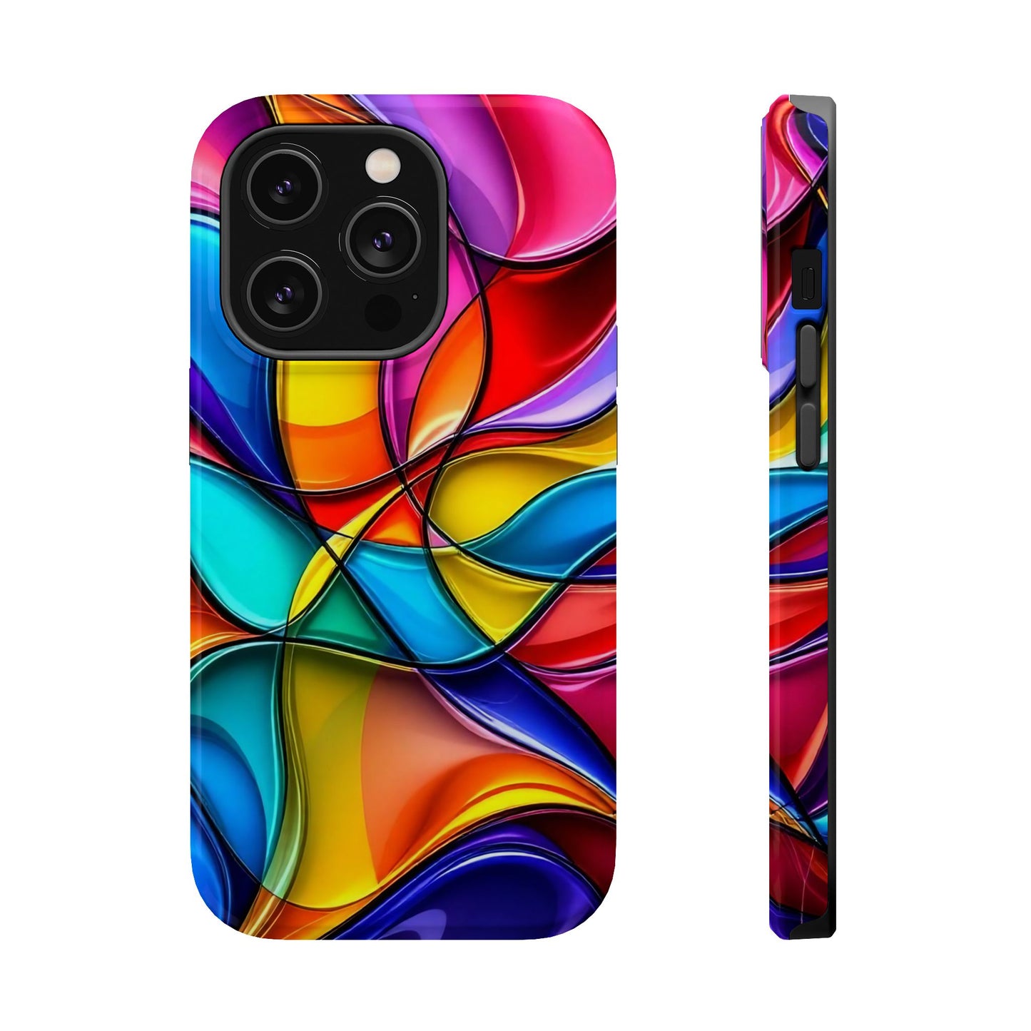 Rainbow Pride Art Design iPhone Tough Case
