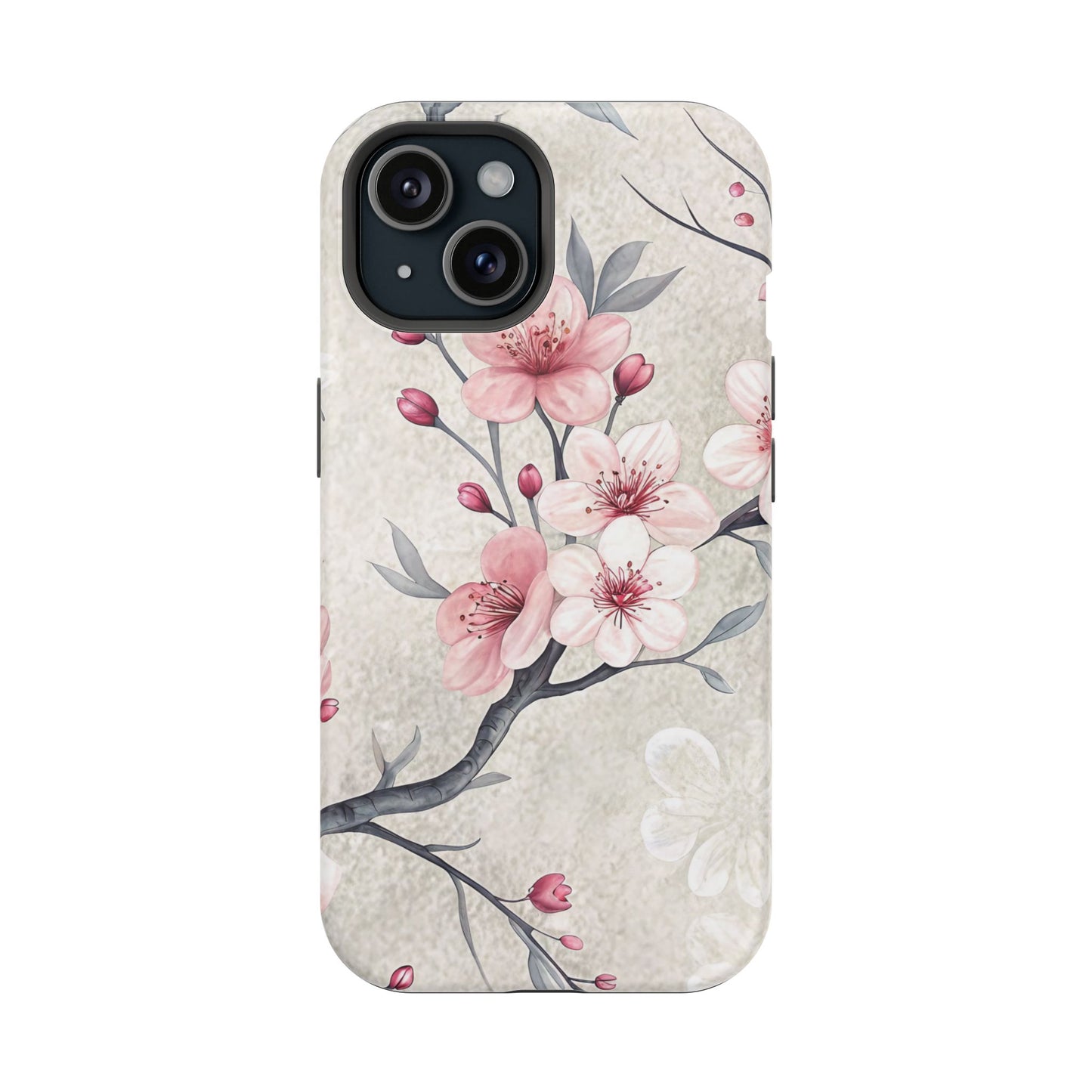 Japanese Cherry Blossom Magnetic iPhone Tough Cases