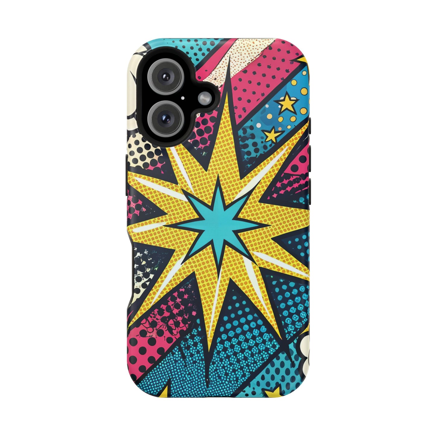 Pop Art Starburst Design iPhone Tough Case
