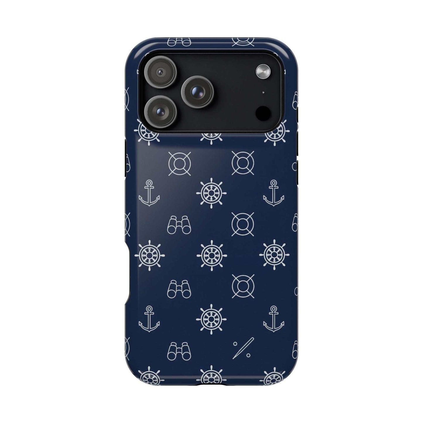 Minimalist Nautical iPhone Case — Magnetic Impact-Resistant Phone Case