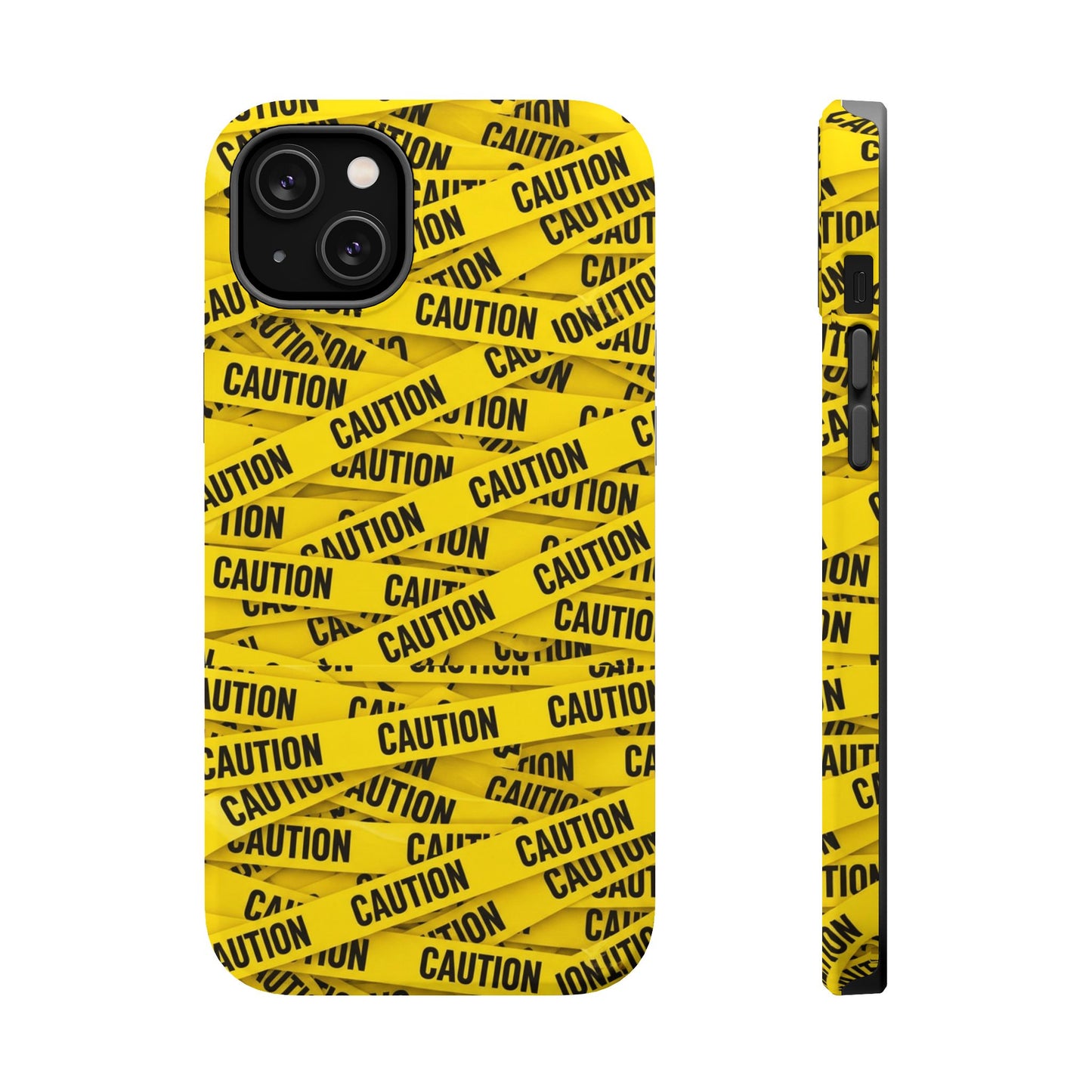 iPhone Tough Case - Caution Tape Design