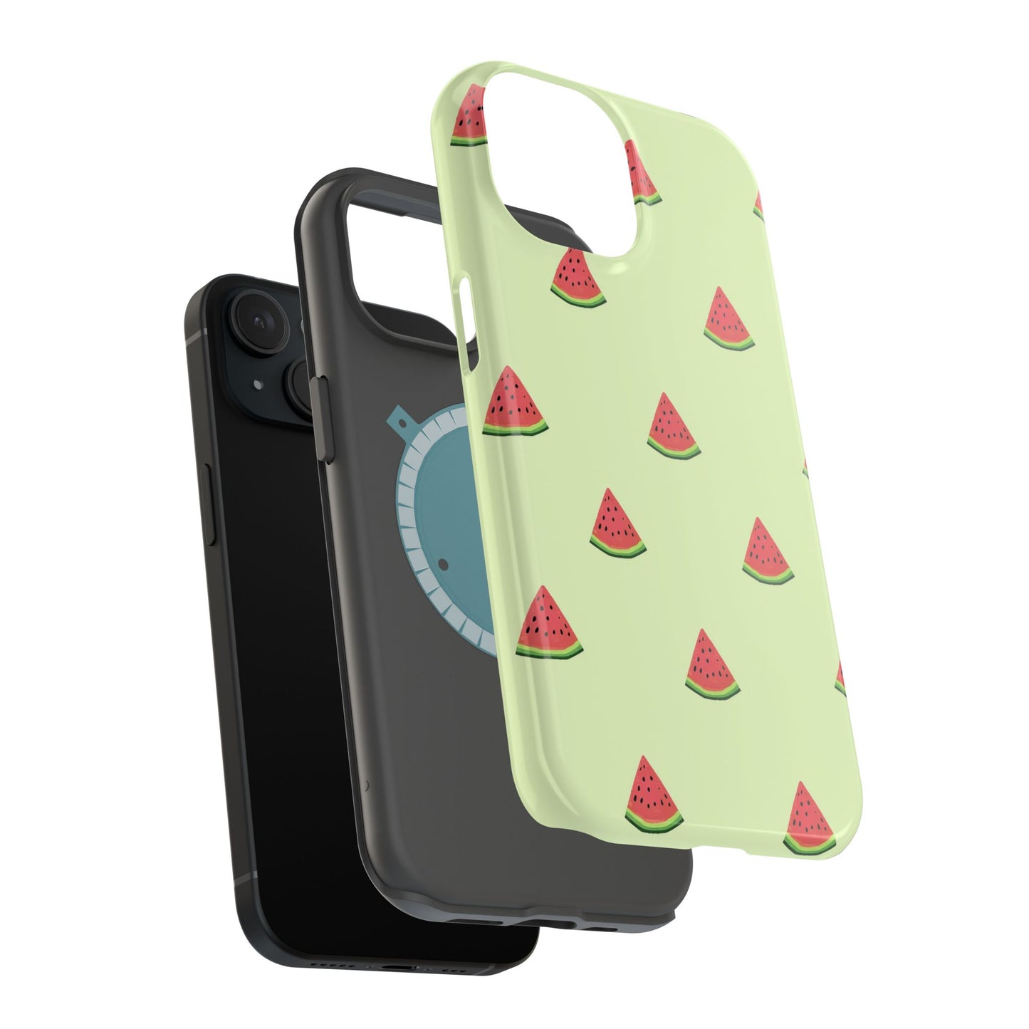 Watermelon Design Magnetic iPhone Tough Case