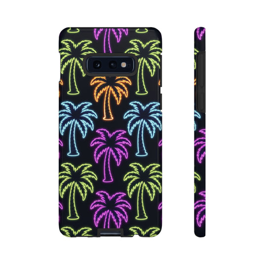 Neon Palm Trees Phone Case