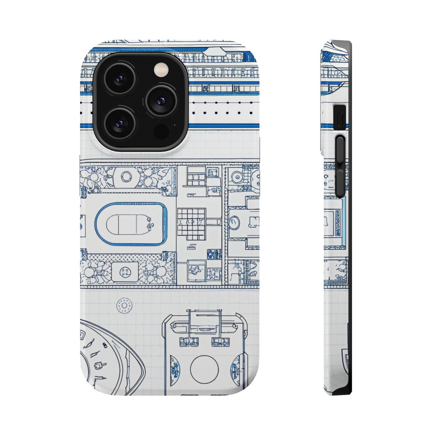 Cruise Ship Design Inspired iPhone Tough Case