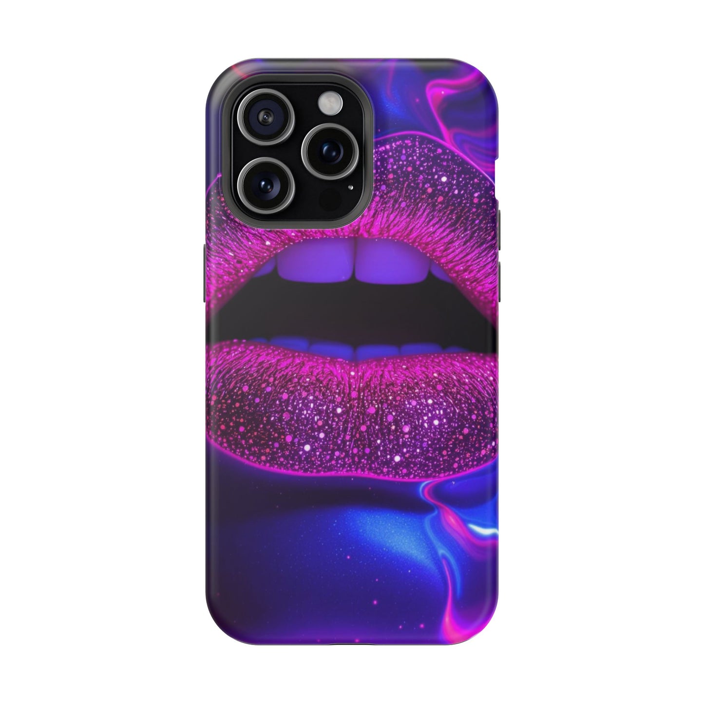 Purple Kiss Design iPhone Tough Case