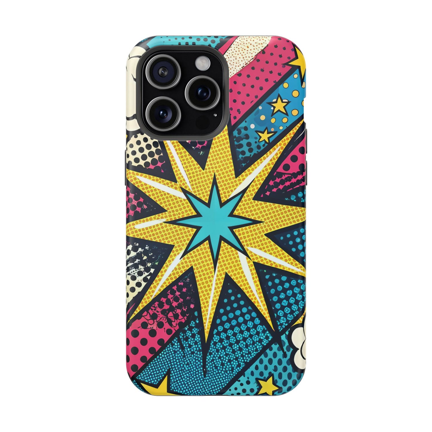 Pop Art Starburst Design iPhone Tough Case