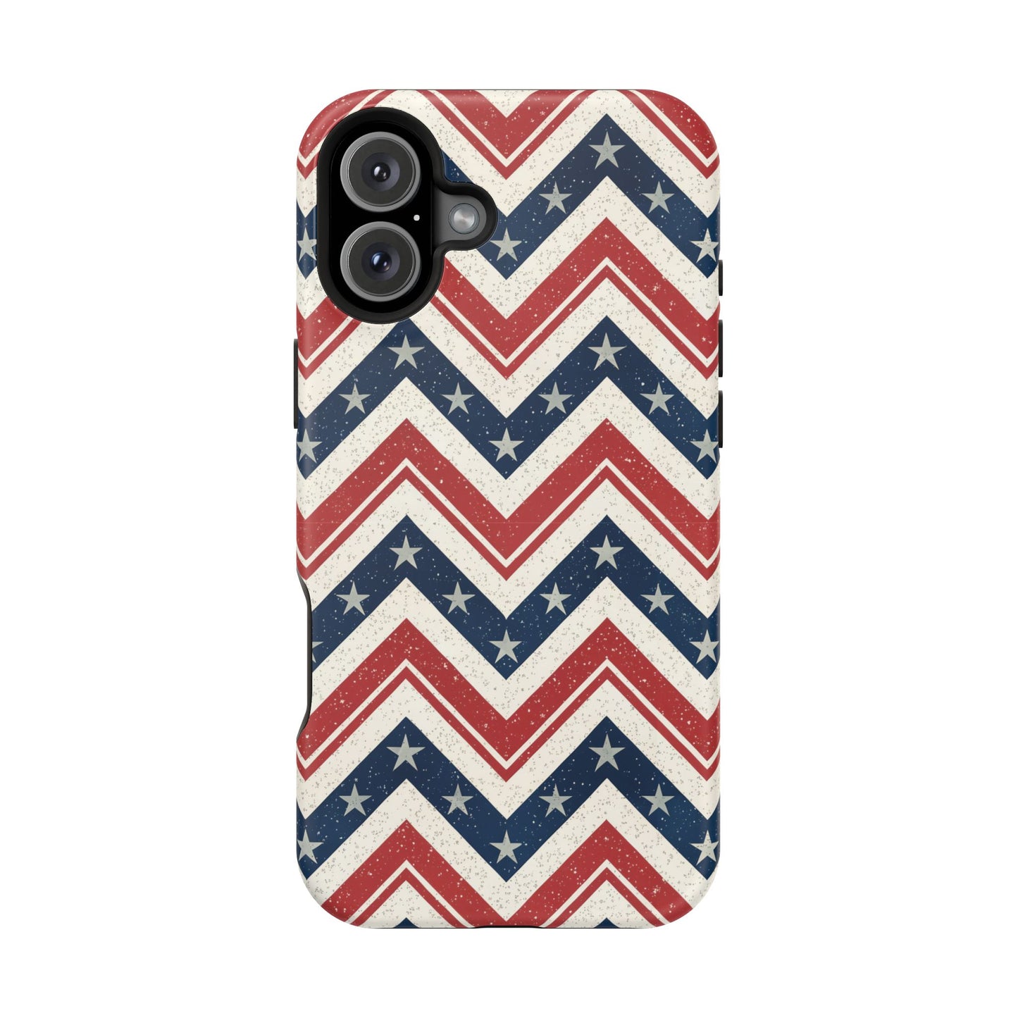 Vintage Patriotic Design iPhone Tough Case