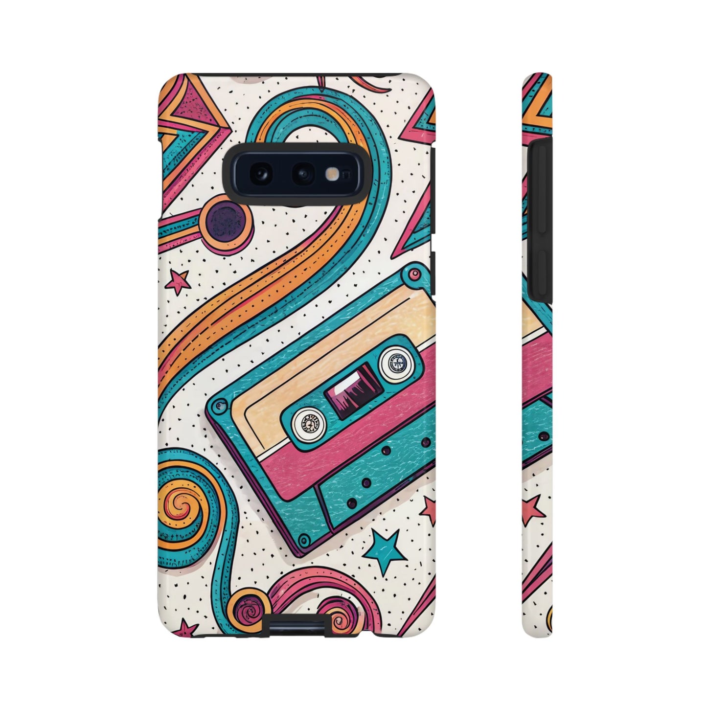 Retro Cassette Samsung Tough Phone Case