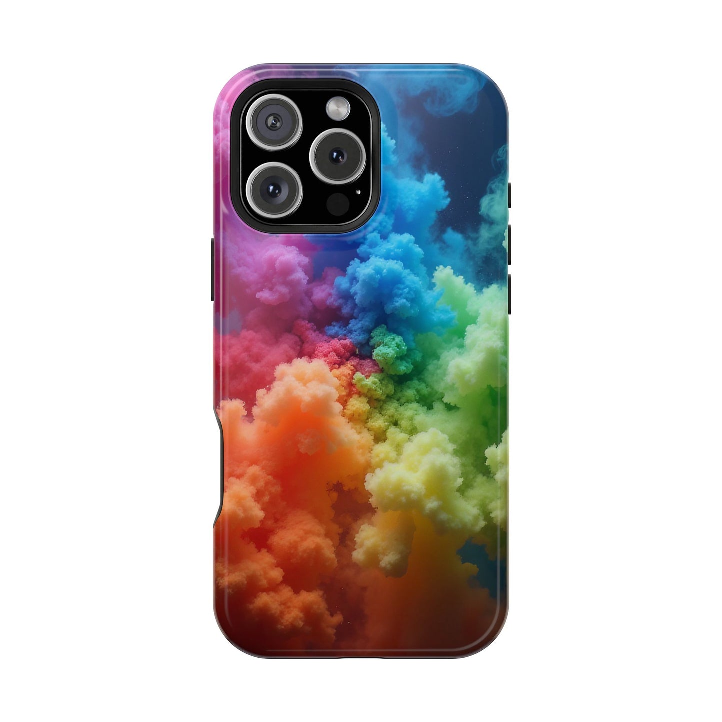 Rainbow Mist Tough Magnetic iPhone Case