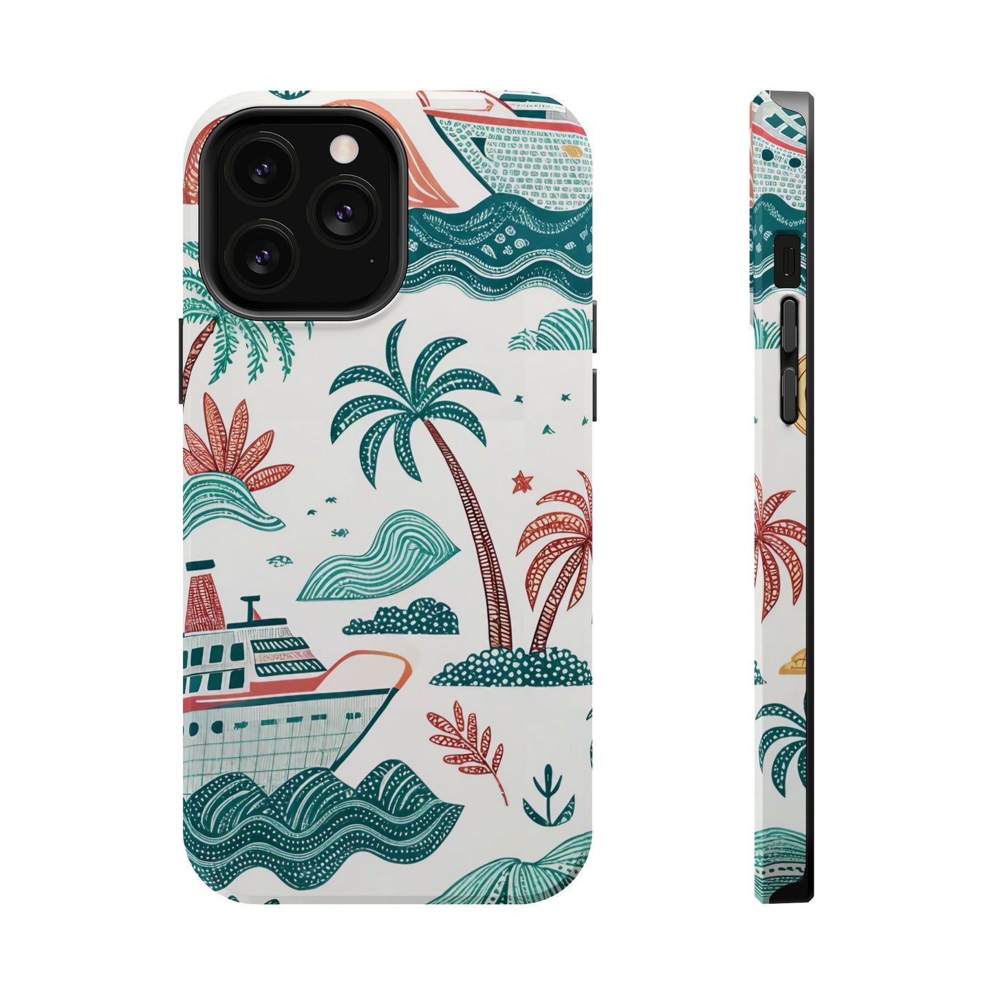 Cruise Journey iPhone Tough Phone Case