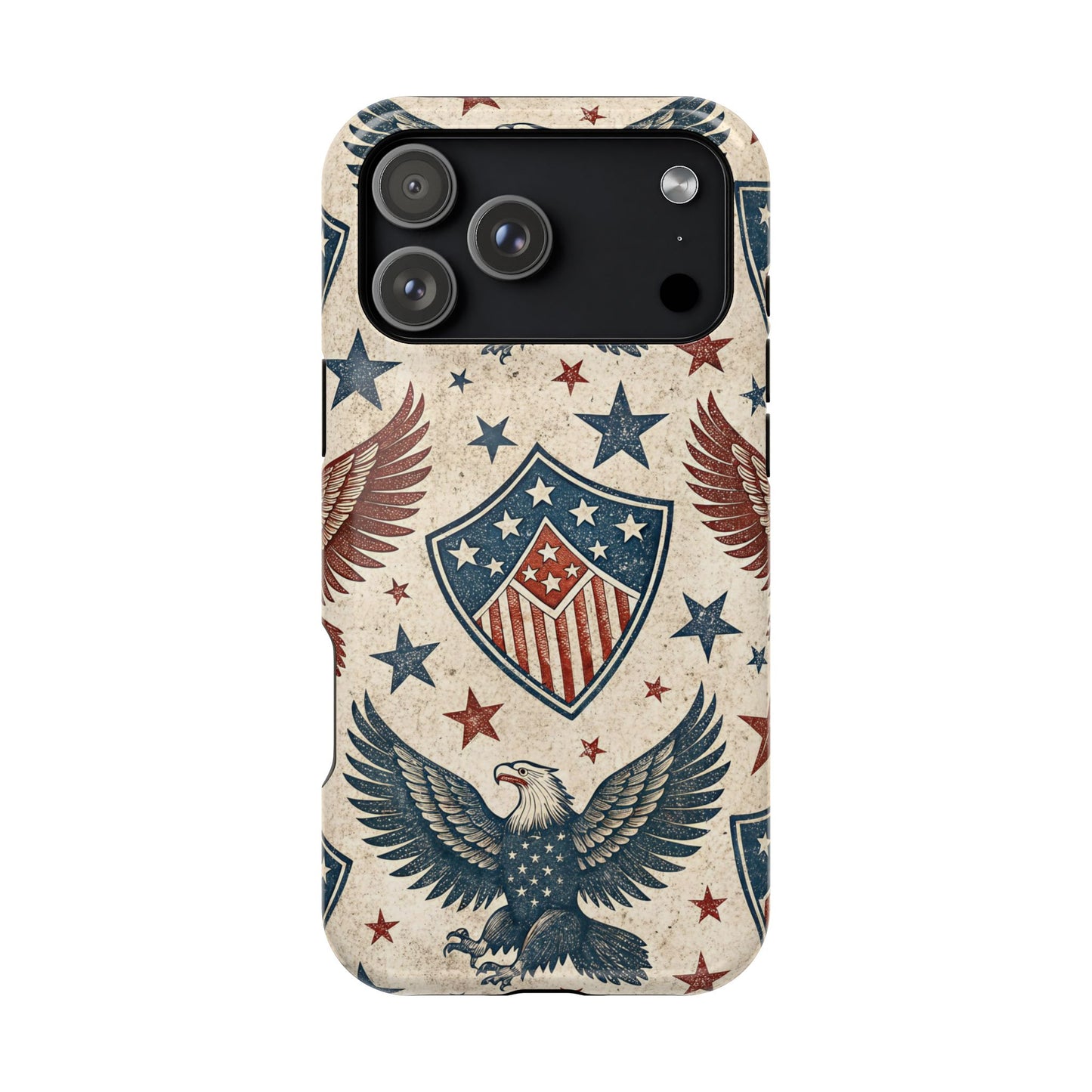 Vintage American Pride iPhone Tough Case