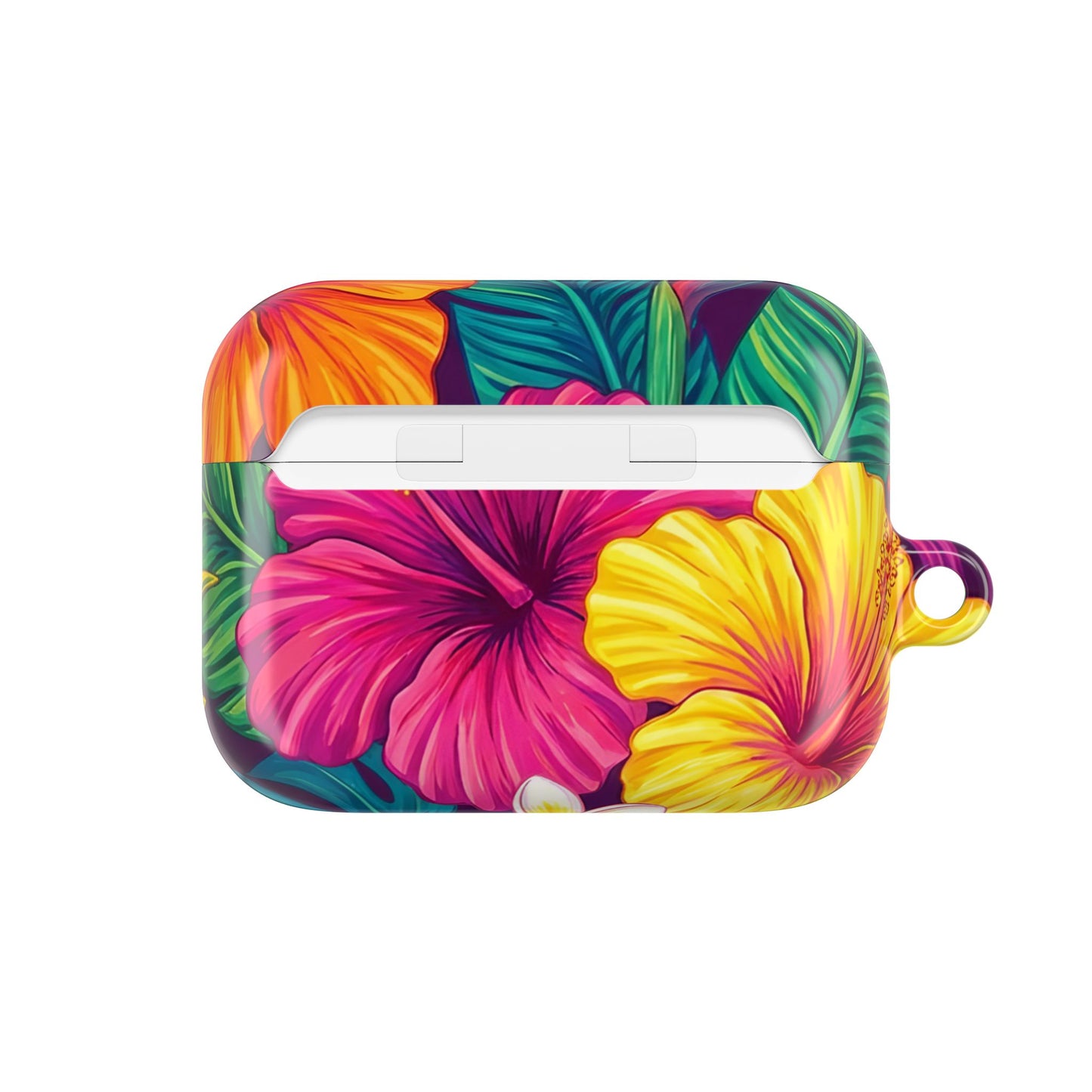 Vibrant Tropical Floral AirPod Case