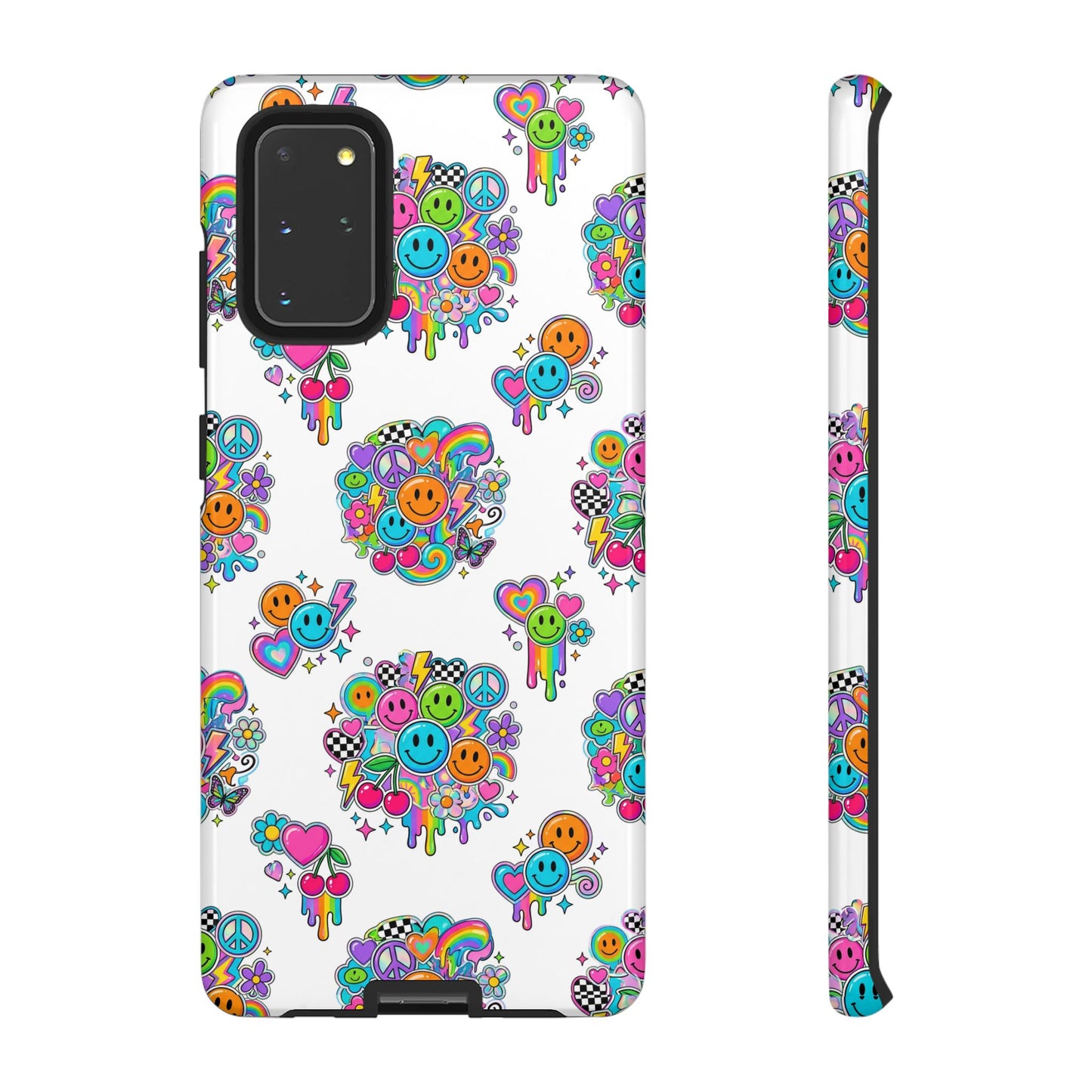 Retro Dopamine-Inspired Samsung Tough Phone Case
