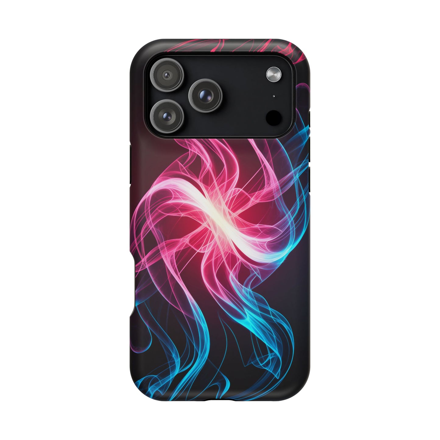 Red White and Blue Swirl Design iPhone Tough Case