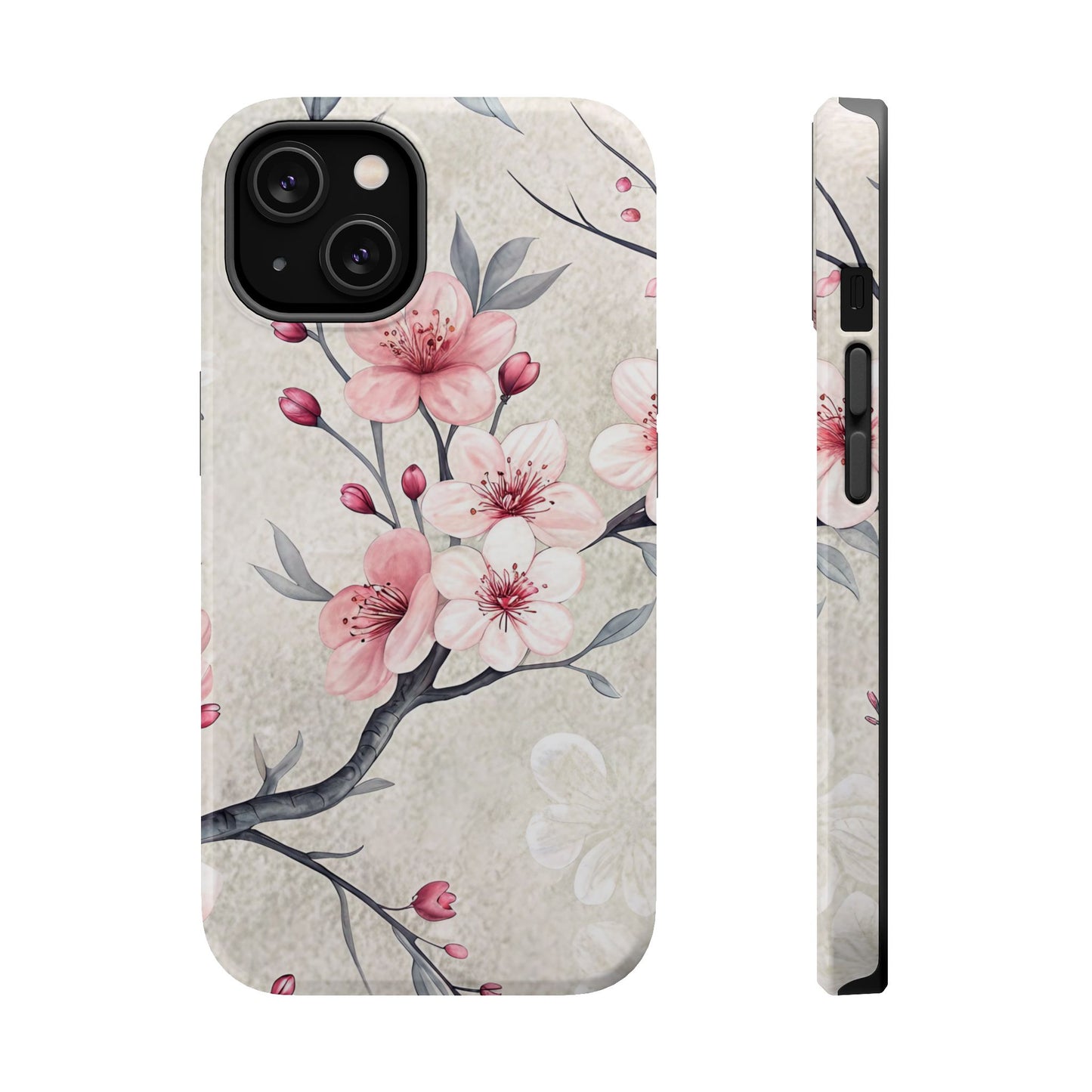 Japanese Cherry Blossom Magnetic iPhone Tough Cases