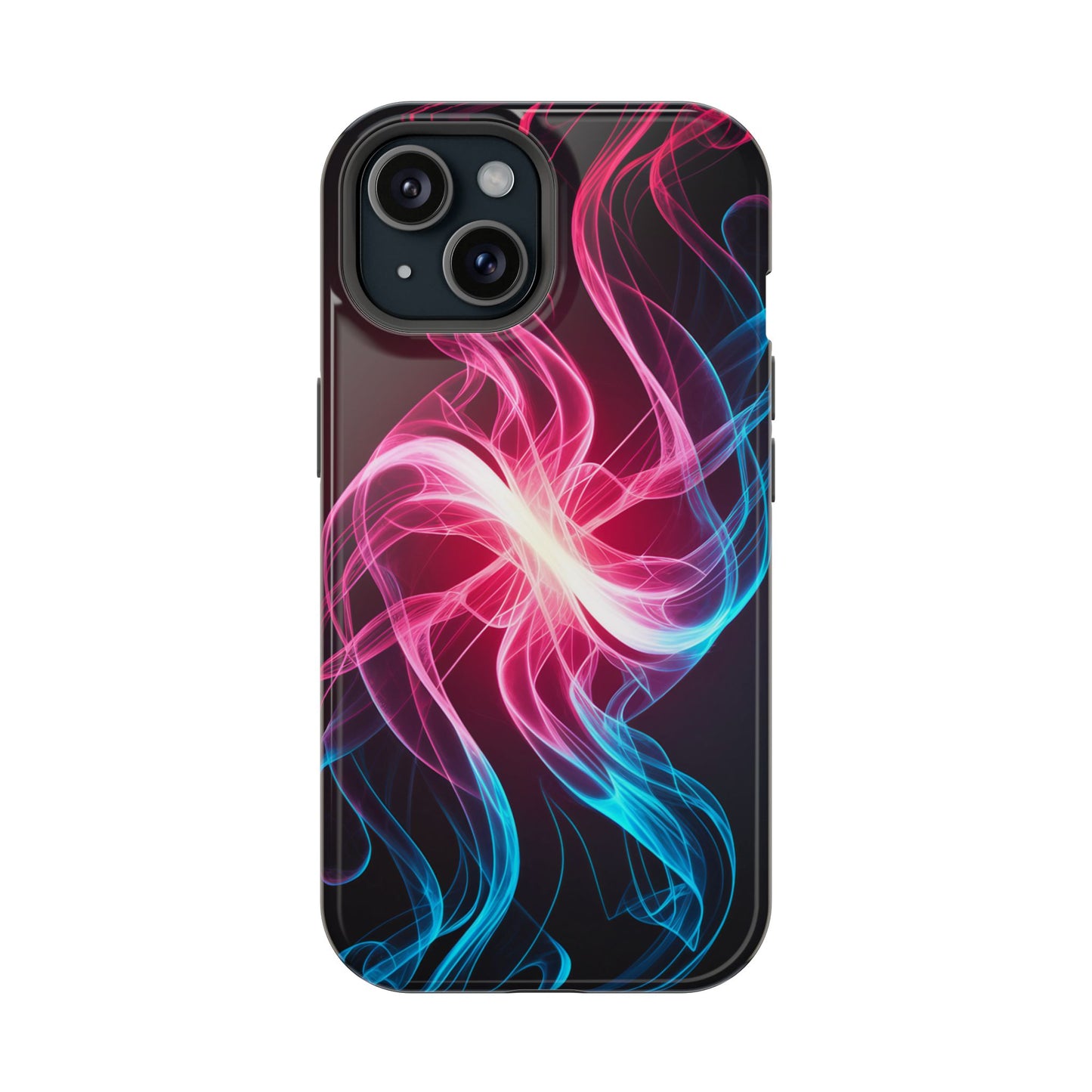 Red White and Blue Swirl Design iPhone Tough Case