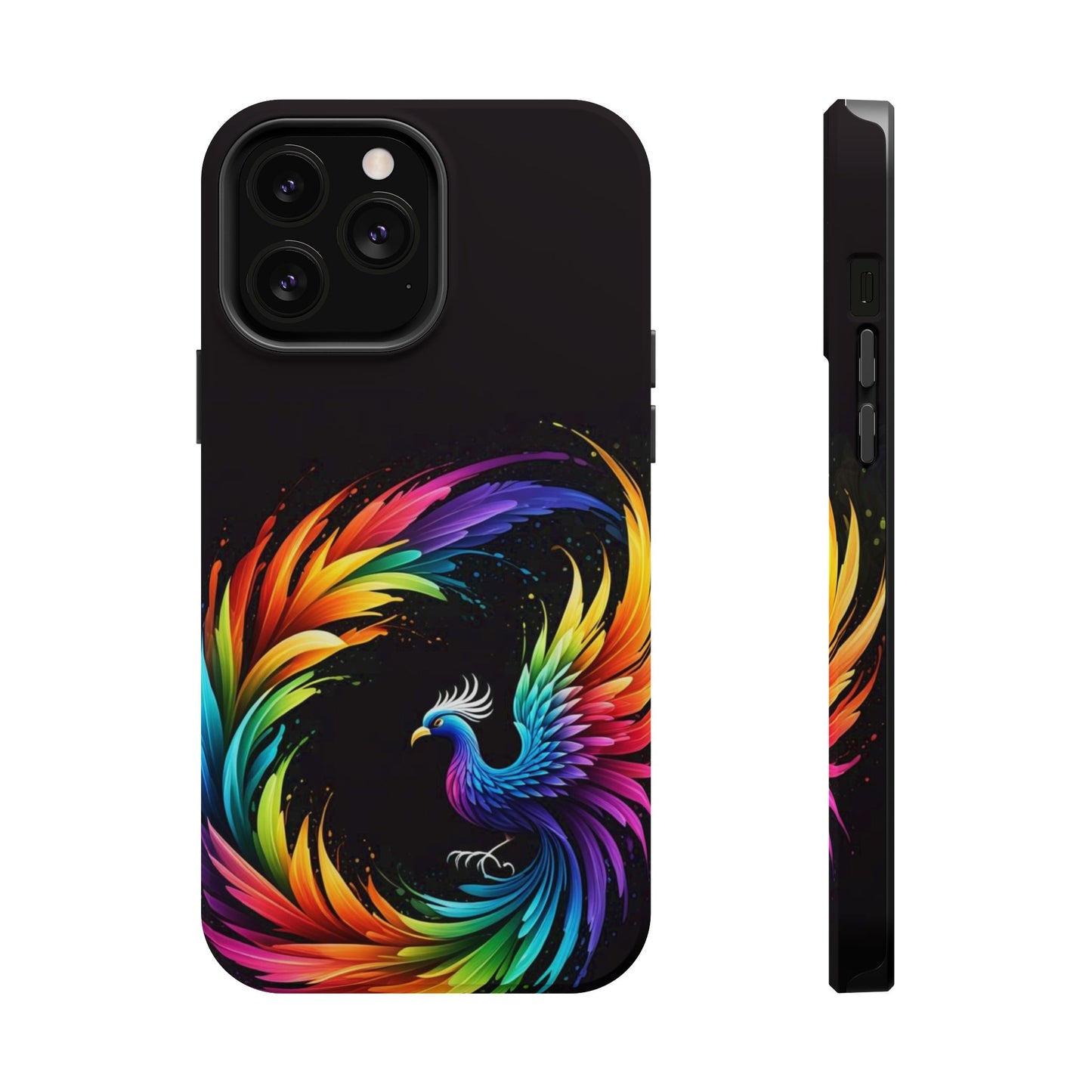 Rainbow Phoenix Design iPhone Tough Case