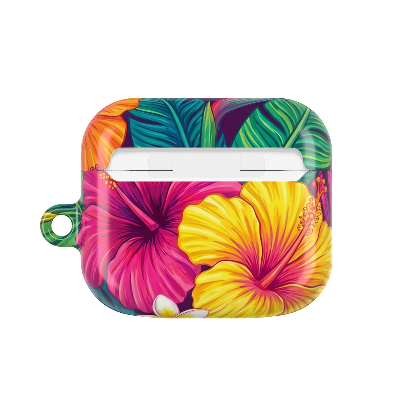 Vibrant Tropical Floral AirPod Case