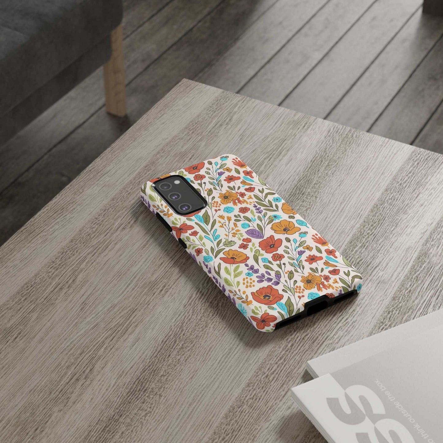 Floral Drawing Inspire Samsung Phone Case