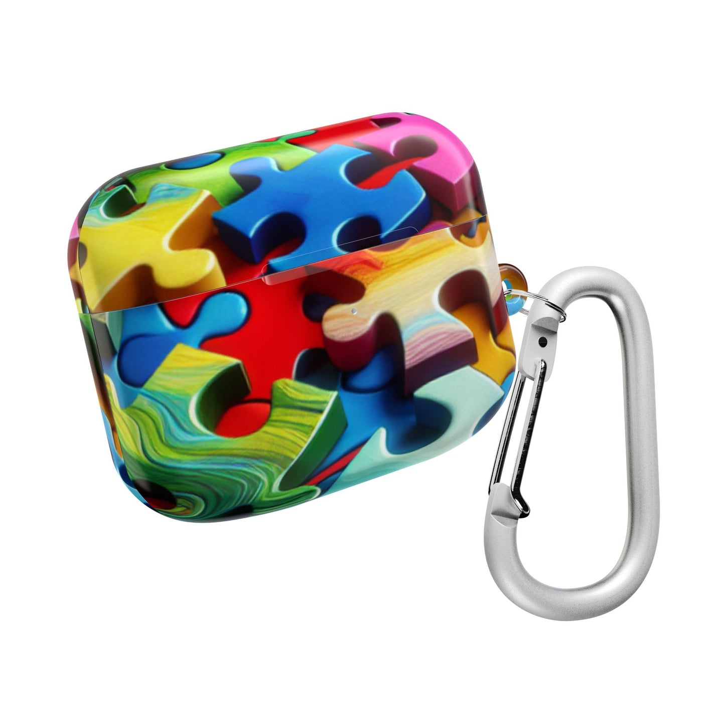 Rainbow Puzzle AirPod Case