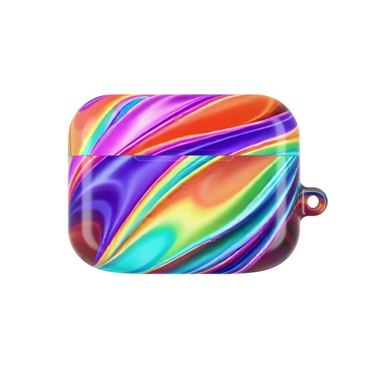 Wrapping Rainbow Design AirPod Case