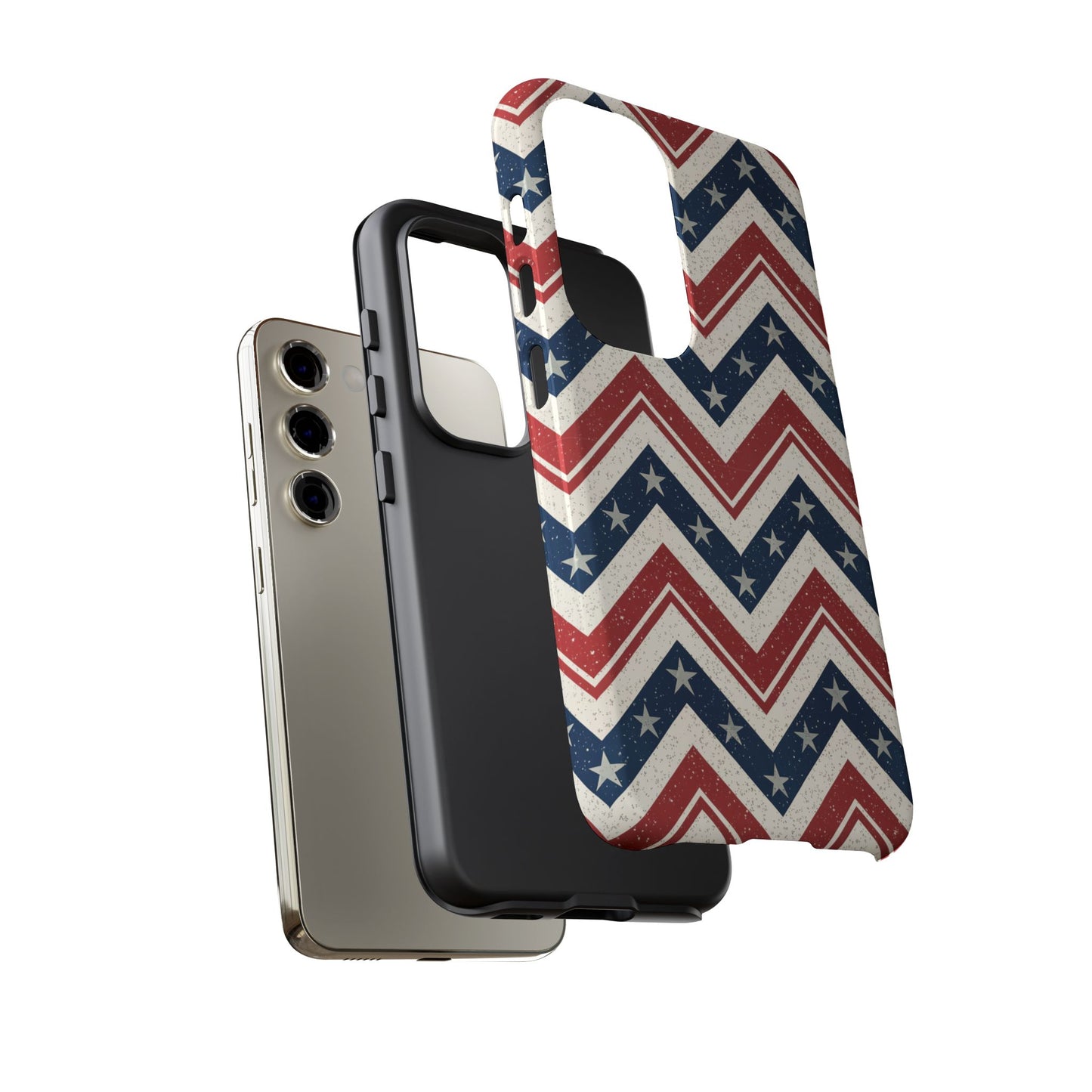 Vintage Americana Stars and Stripes Samsung Tough Phone Case