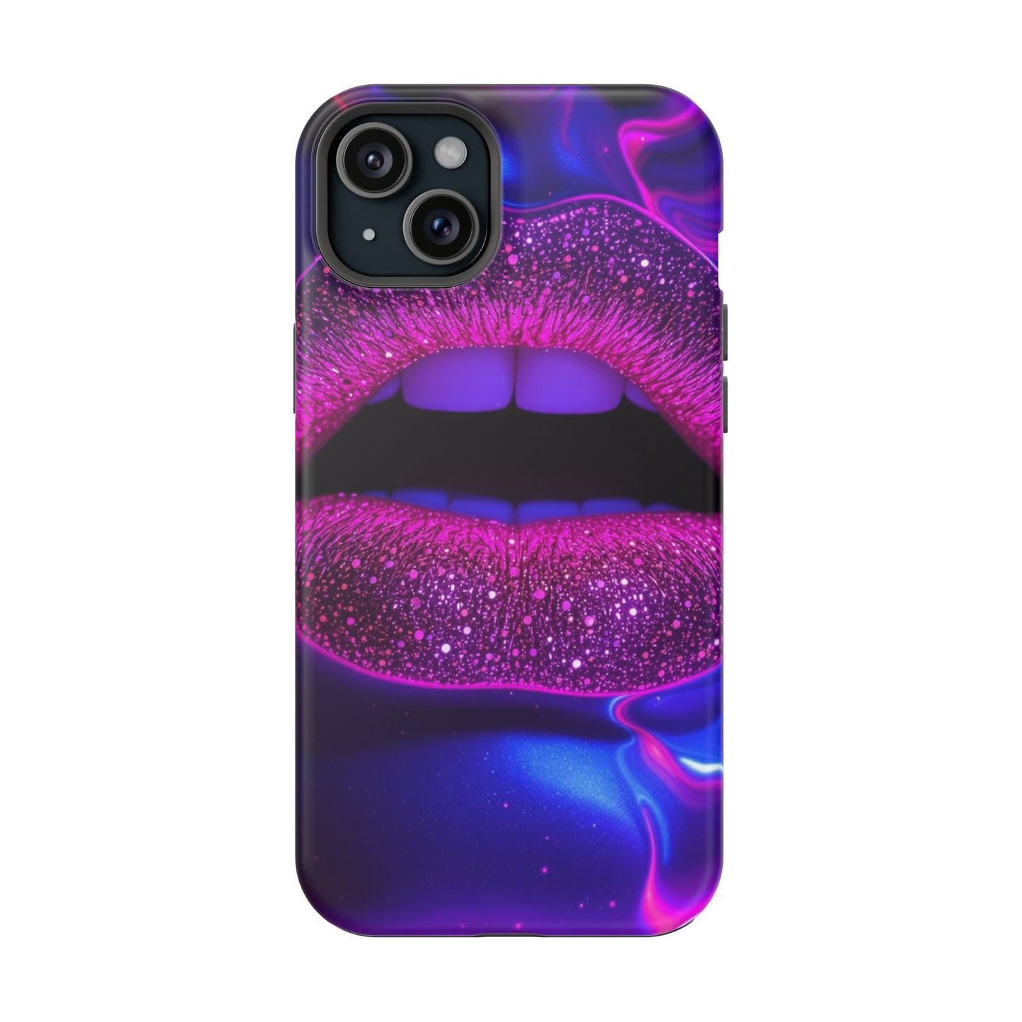 Purple Kiss Design iPhone Tough Case